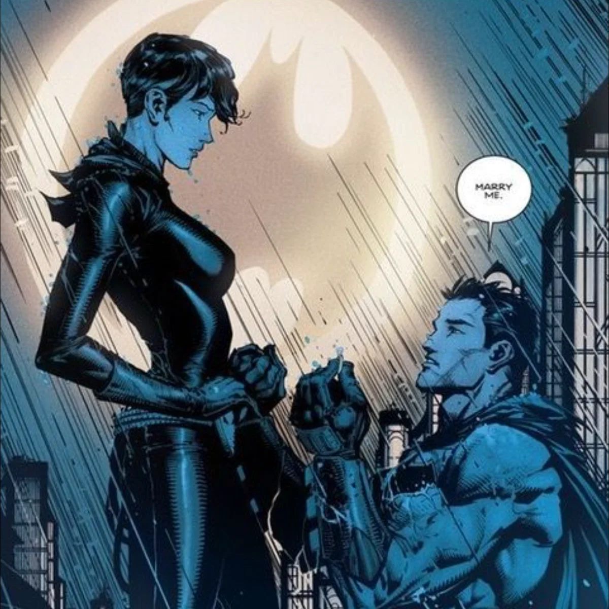 Bruce Wayne and Selina Kyle || Proposal