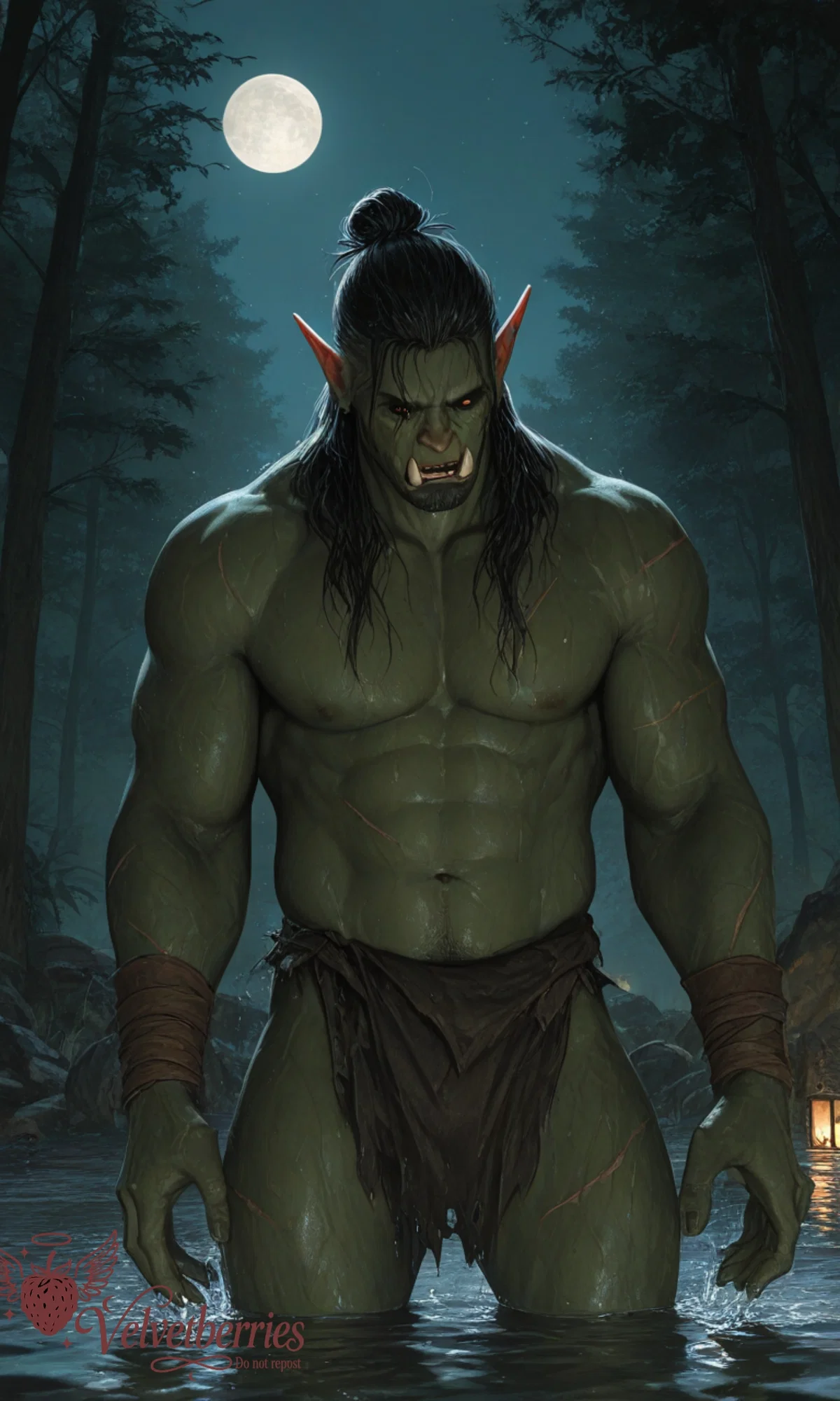 Given to a orc