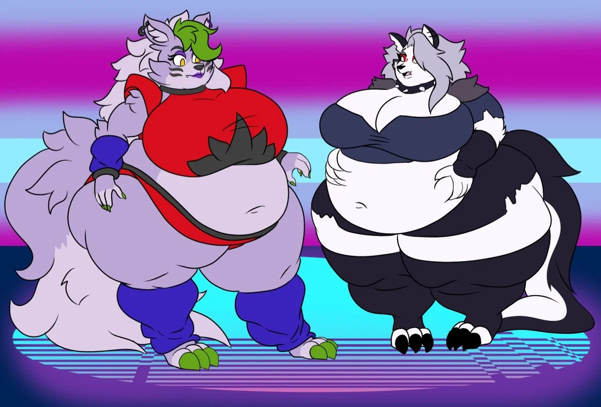 Loona & roxxane - one stubborn wolf one blind wolf