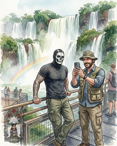Simon "Ghost" Riley | The Waterfall
