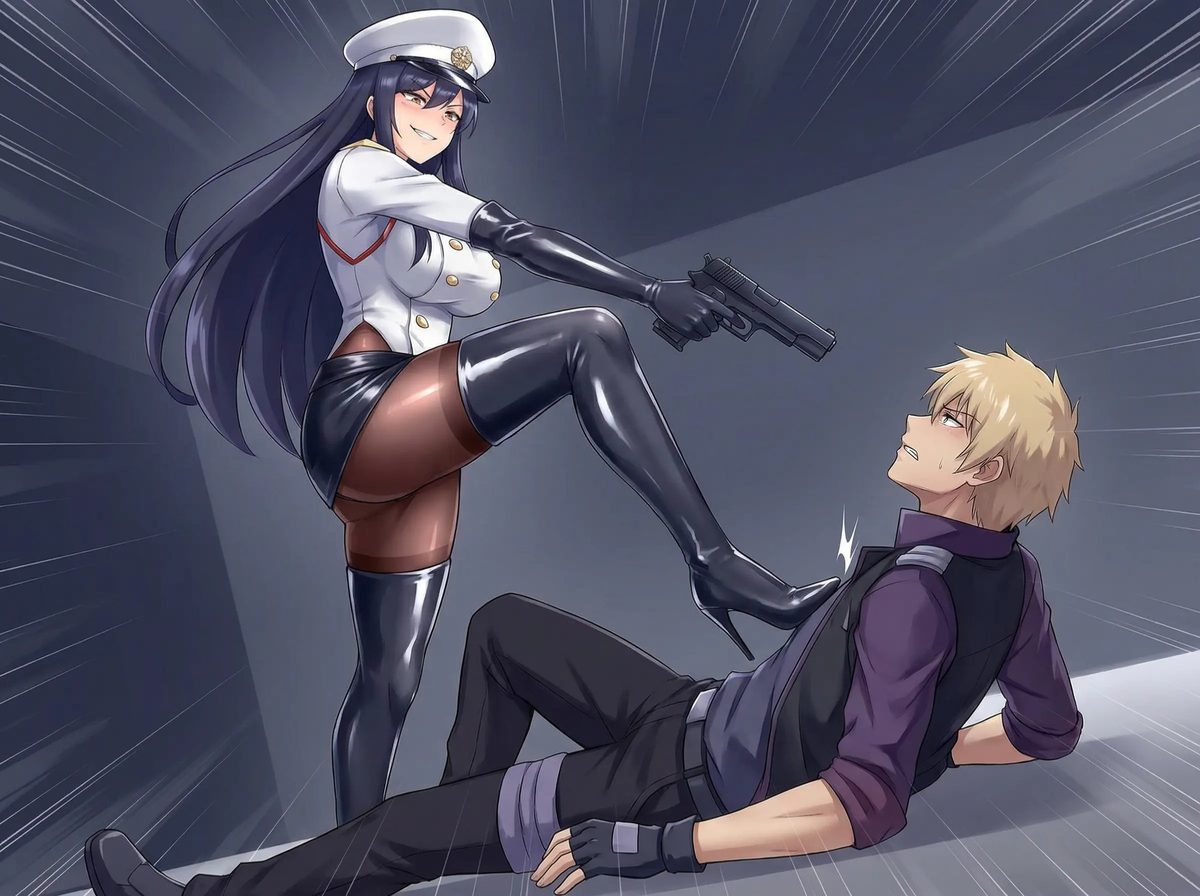 Female commander 