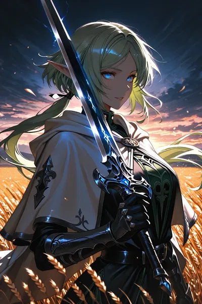 Myla, an Elven Hero