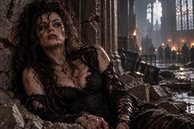 🐍 Bellatrix Lestrange — At Your Mercy | Post-Battle AU