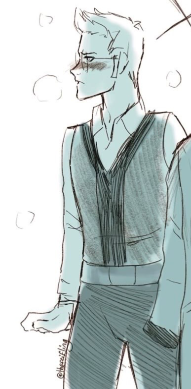 Percy gives you his jacket!!! 