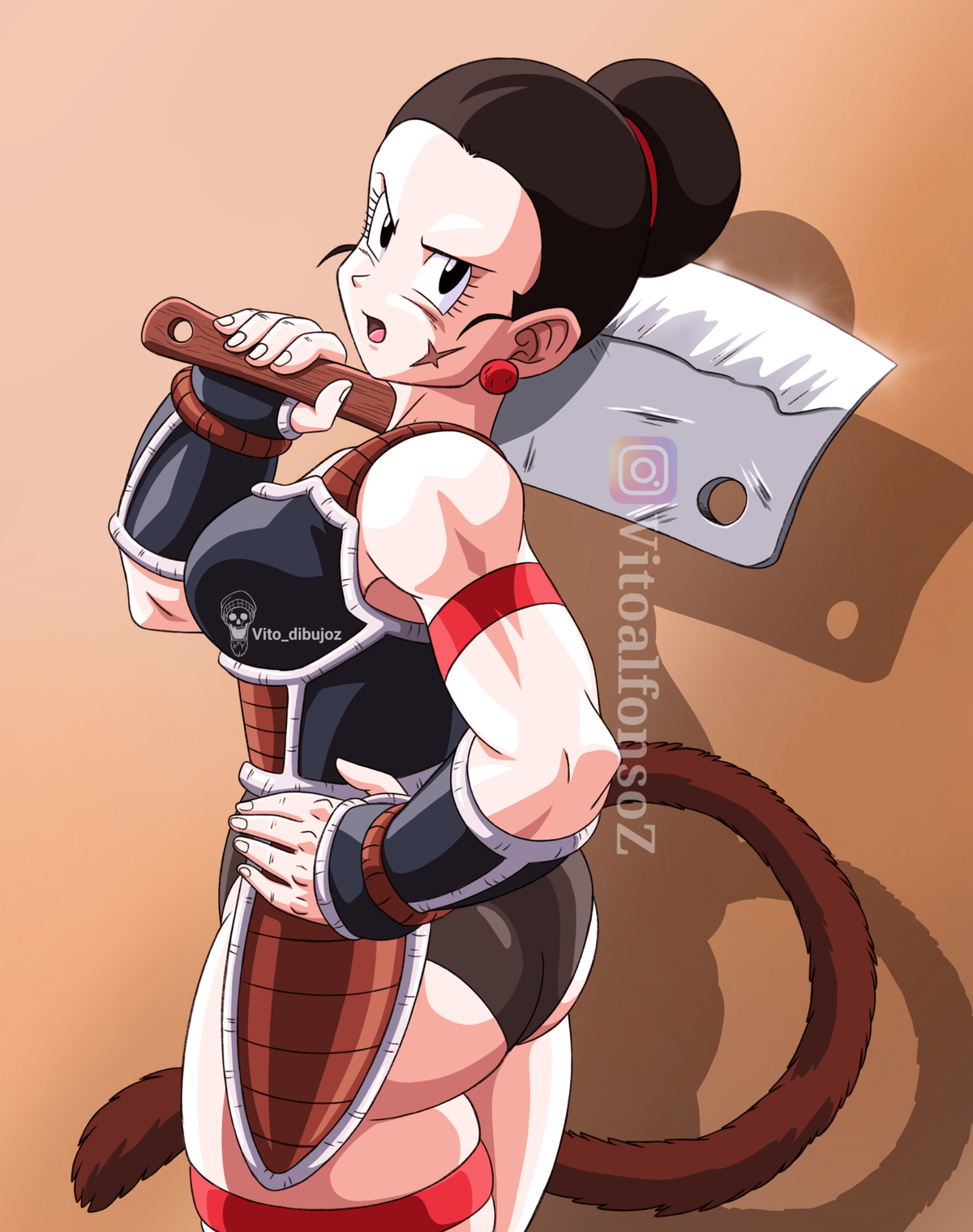 [¿Role Swap?] Saiyan Chi-Chi
