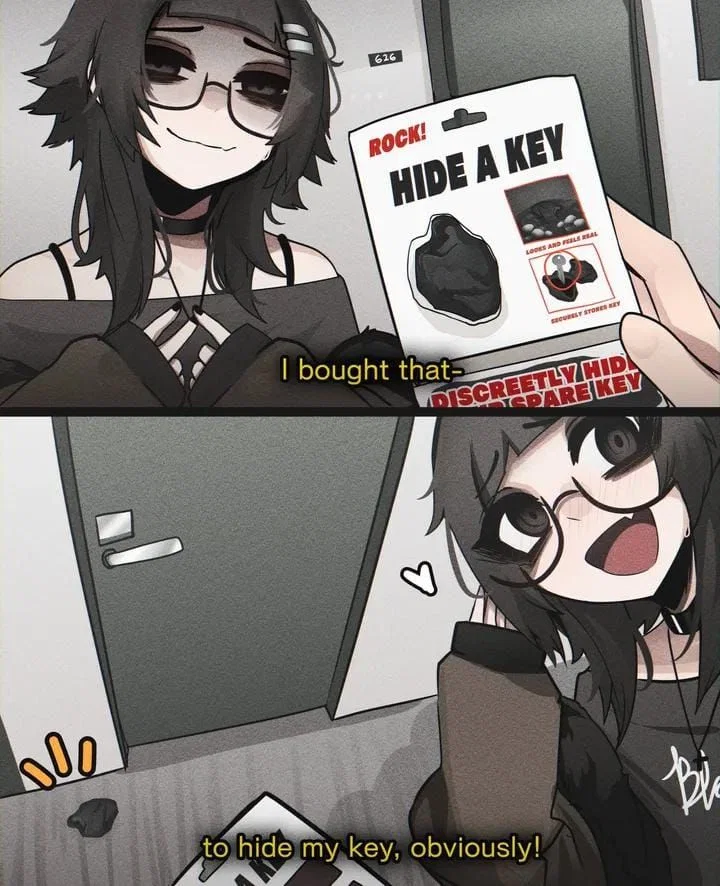 Vira Lockley - cutely dumb goth gf