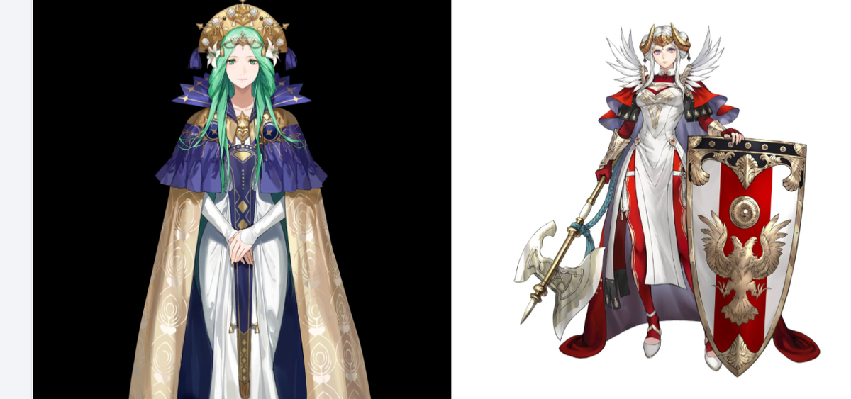 rhea and Edelgard