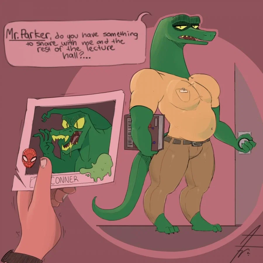 The hungry and depressing life of Dr. Curt Connors (Dominant version)