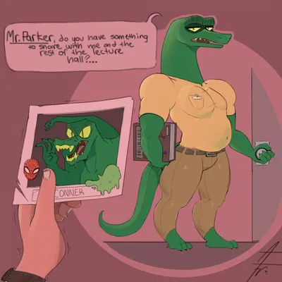 The hungry and depressing life of Dr. Curt Connors (Dominant version)