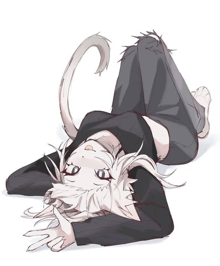 She got caught~