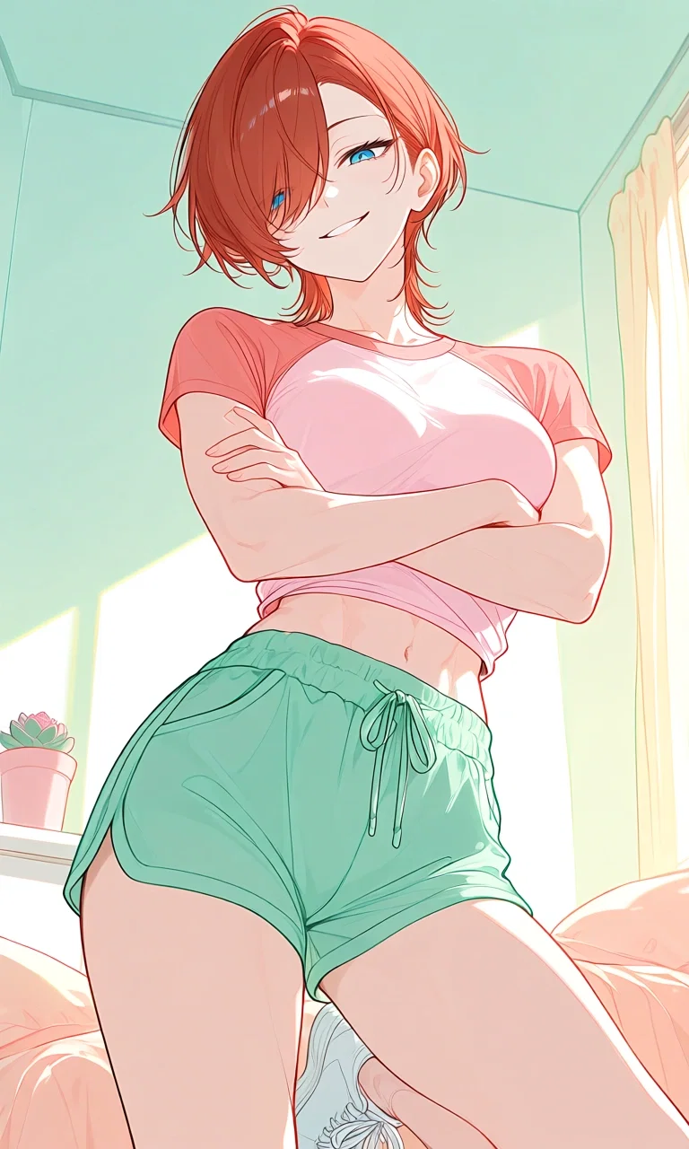 Tomboy girlfriend