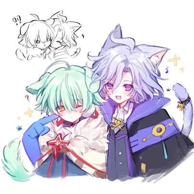 ⋆ ̊θmityosha(hybrid pup and cat!)ρ ̊⋆