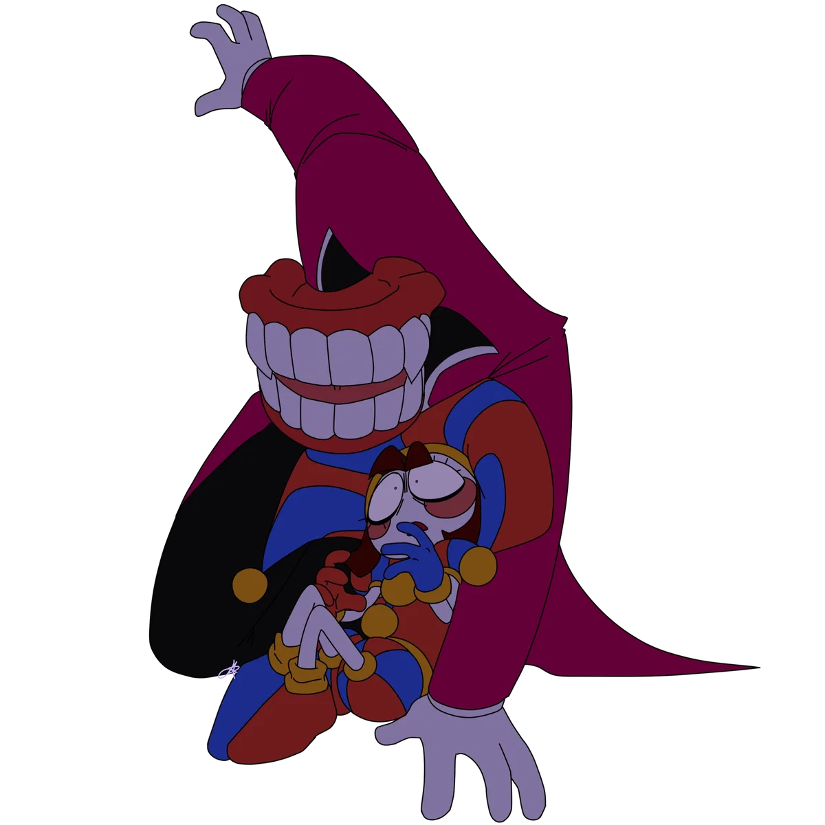 -{FERAL}- Caine (MOUTHS AU)