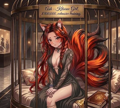 Ash Kitsune slave girl