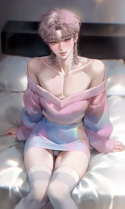 Childhood Friend Turn Into Femboy