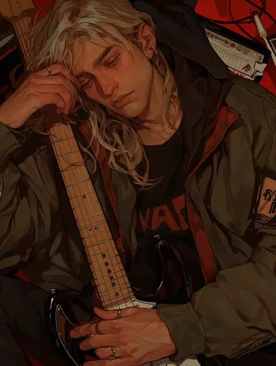 Noah Calder 《 the loner guitarist