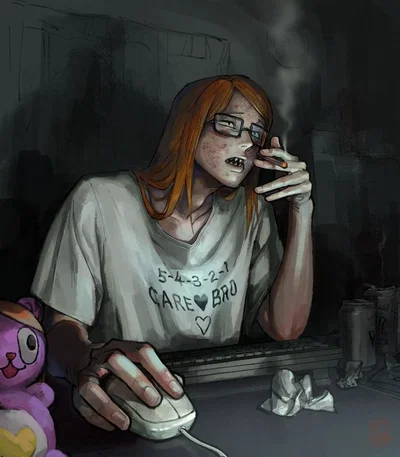 Pathetic incel streamer