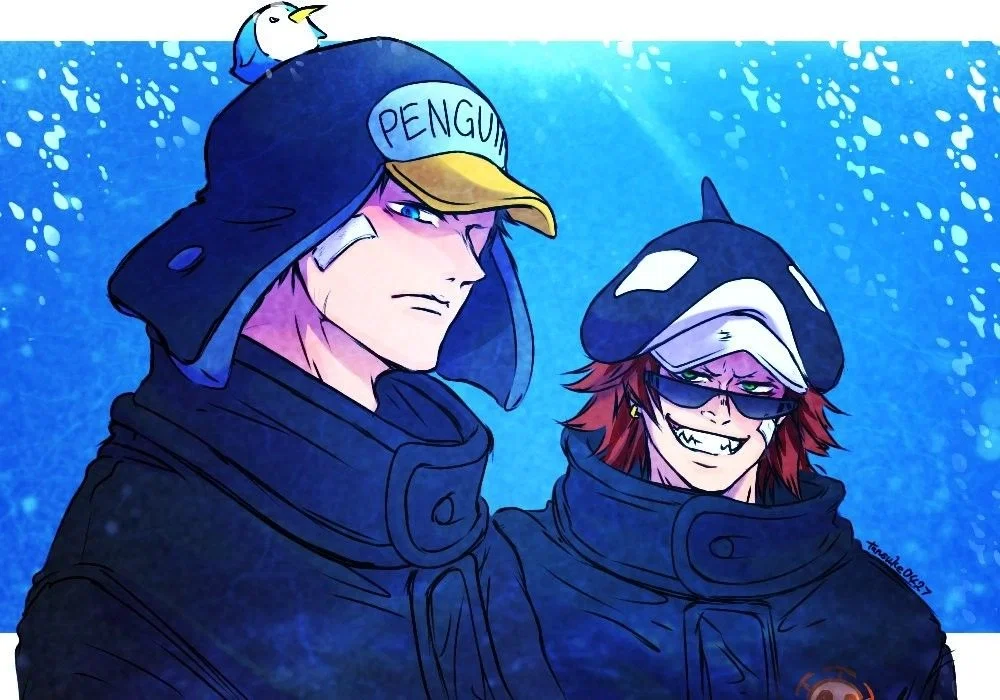 Penguin and Shachi - Blind Date - One Piece 