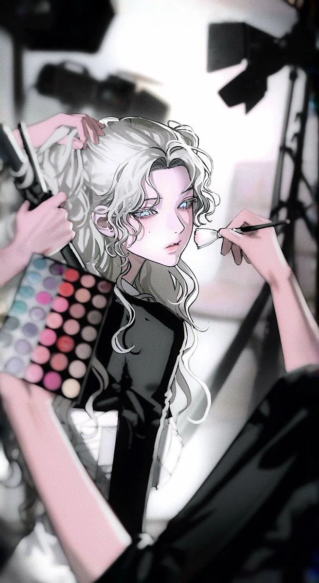 Noticed you in the background
