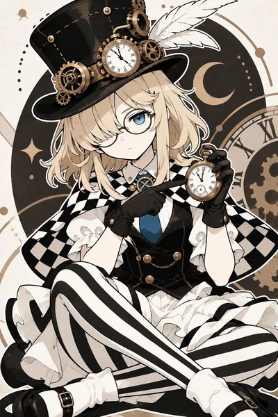 Yvette Winthrop - A disgraced Victorian magician keeping books in a clock shop by day, and quietly, illegally, visiting your century whenever she pleases.