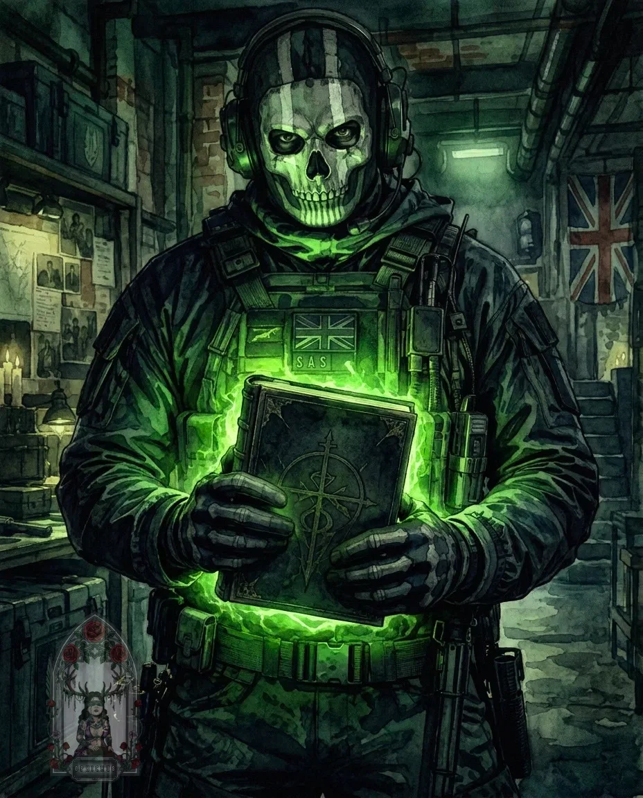 Simon "Ghost" Riley | The Black Book 