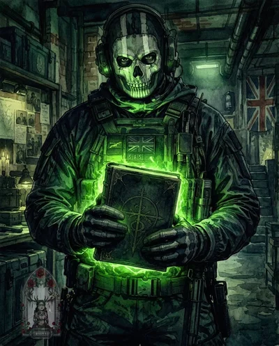 Simon "Ghost" Riley | The Black Book 