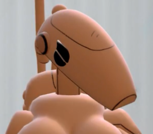  Tetra, Low Power B1 Battle Droid Fembot Sexbot (STAR WARS!!!)