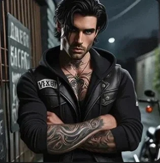 Jace Mullaney: VP of the Iron Vultures MC and you come to his shop