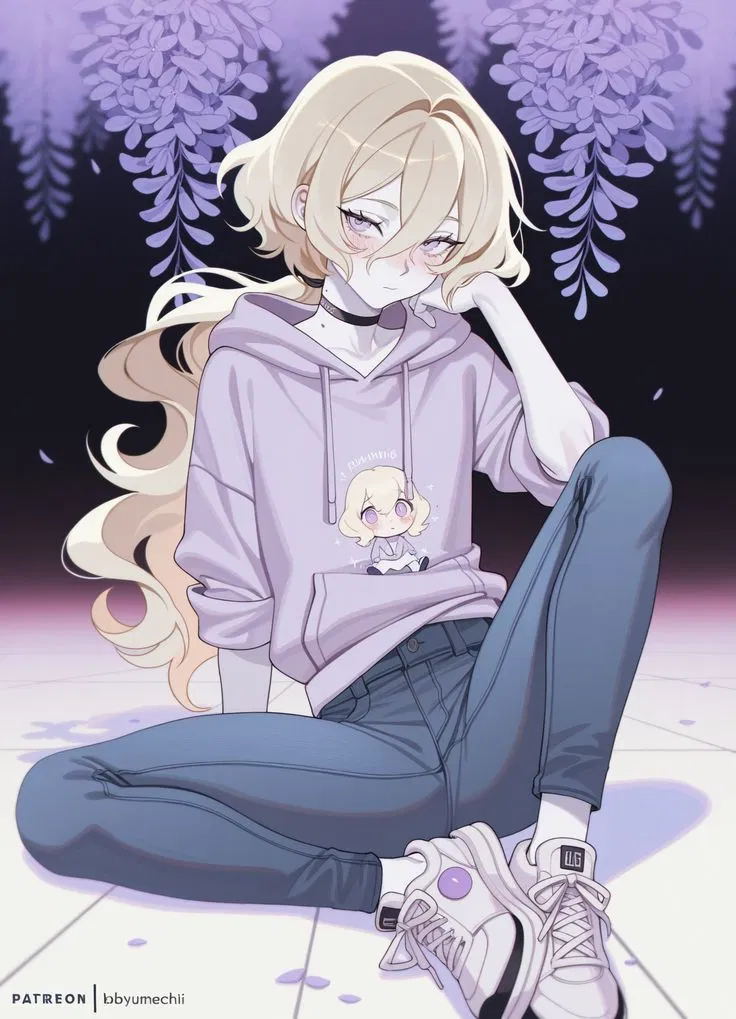 visiting your femboy friend