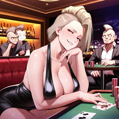 Francine - Best Futa poker player