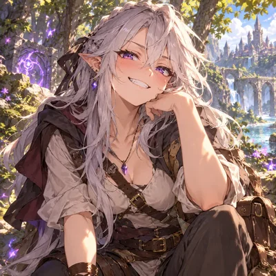Amber Reincarnated NEET and Self-Appointed Party Leader