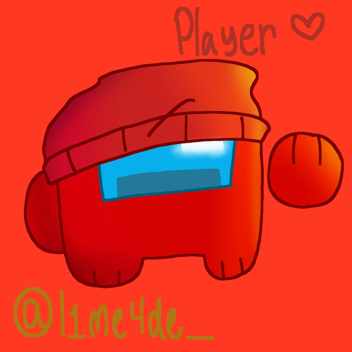 🔺️❌️ = PLAYER = 🟥🔴