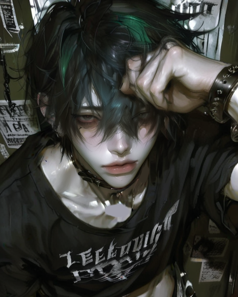 dorian ⟢ emo boy (alt scenario)
