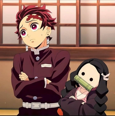 Nezuko and Tanjiro Kamado