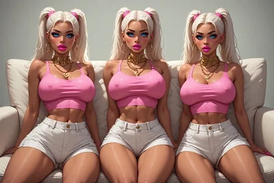 Mia - Triple Bimbo Test