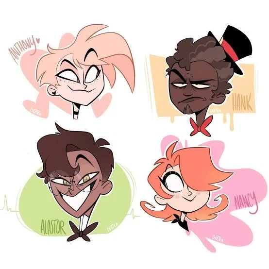 human Hazbin hotel