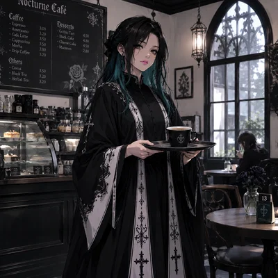 Muscle x Dress x Cafe
