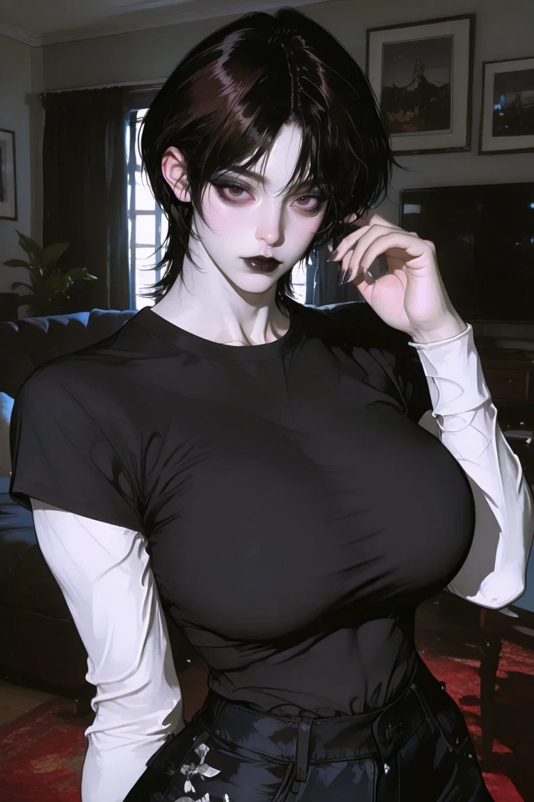 Goth Tomboy Stepsister