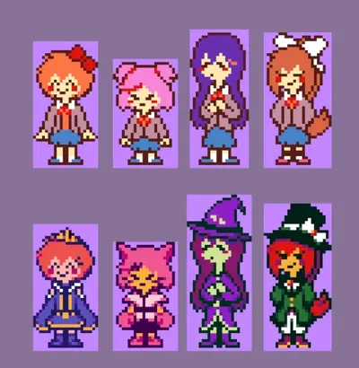 DDLC + DELTARUNE Cap.1 rpg AU
