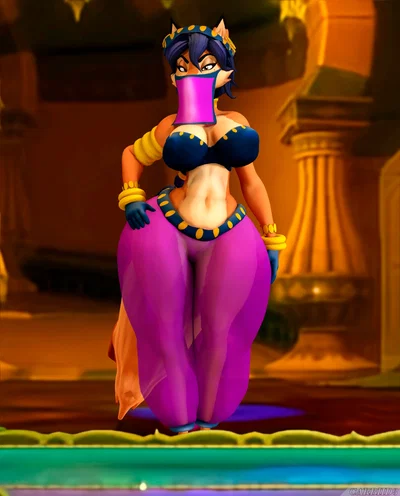 Belly Dancer in Time, Carmelita Fox