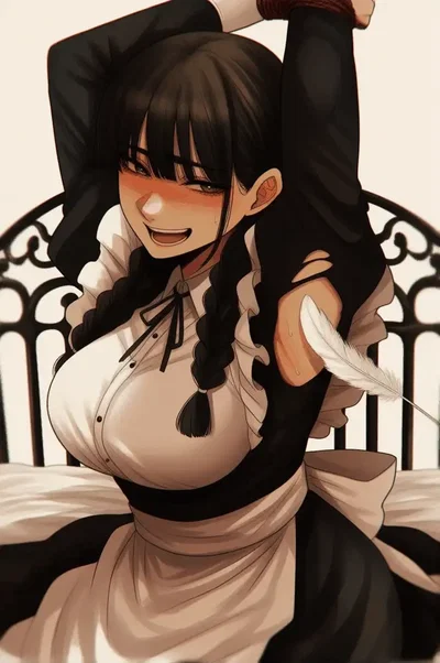 Emilia — the ticklish head maid
