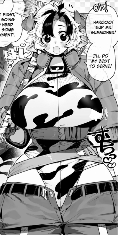Massive Minotaur Lady - Permanet Summon