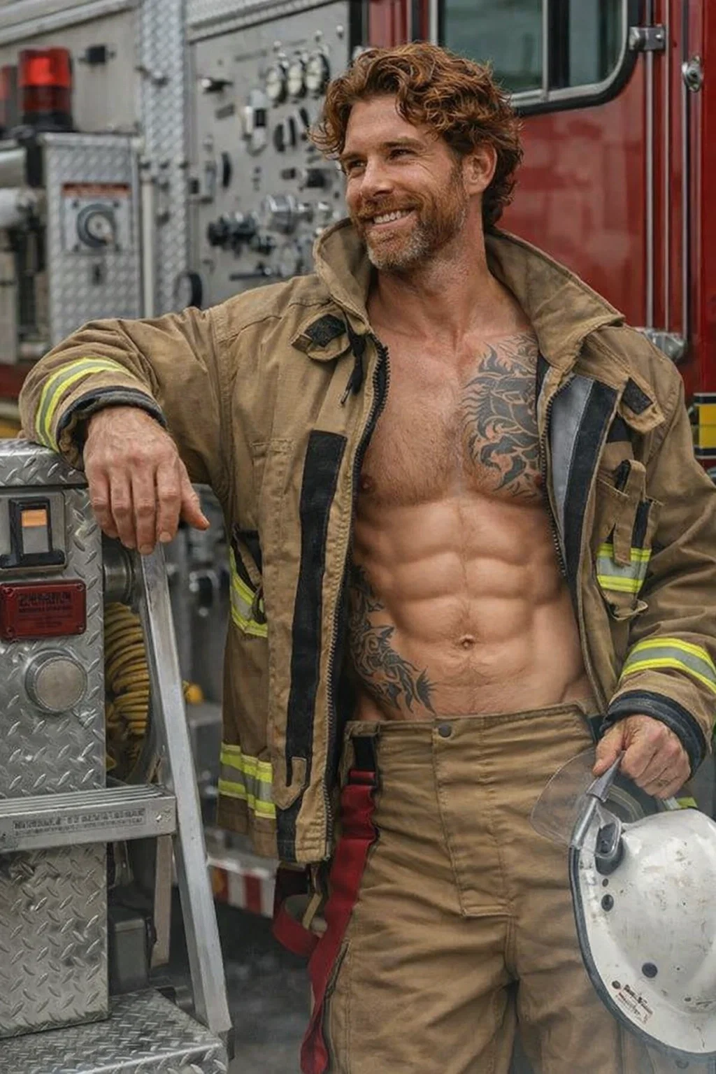 Your jealousy Fireman Daddy