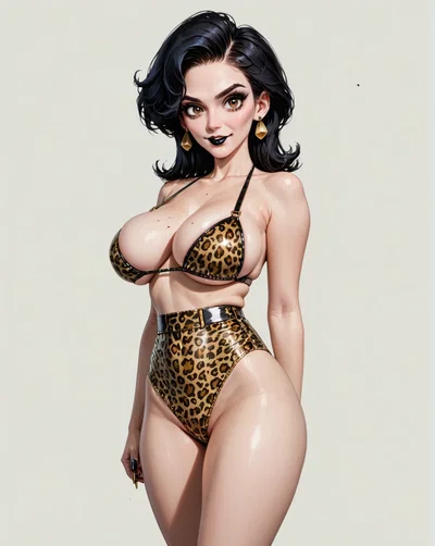 Pixie Goth Pin-Up