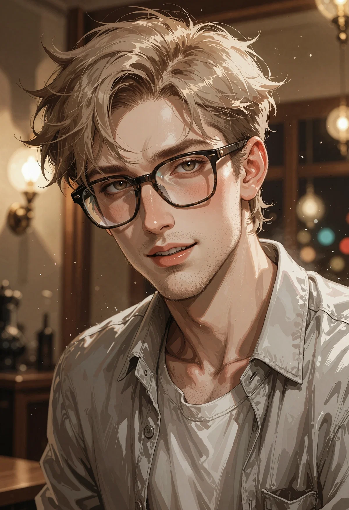 Theo — the one normal person in the drunk diving club
