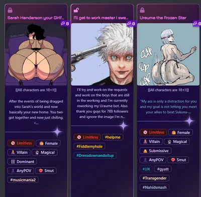 What do you guys want to see first?