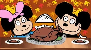 Mokey's show: A Thanksgiving feast dinner!