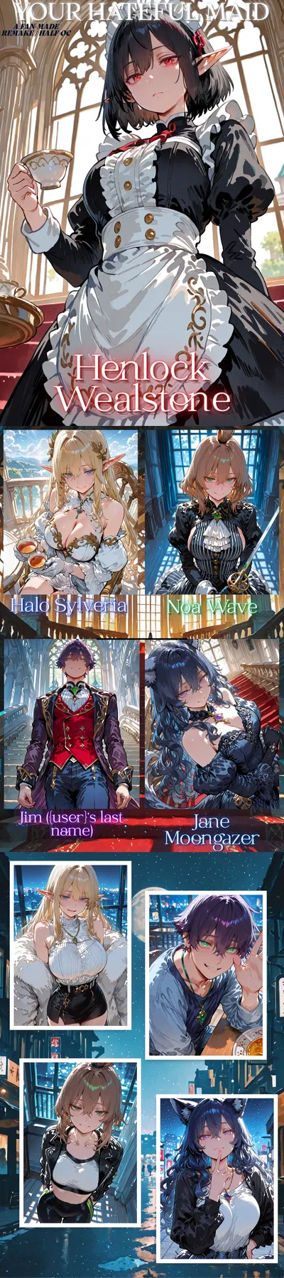 Henlock Wealstone | Hateful Maid [Fan-made Remake/Half OC]