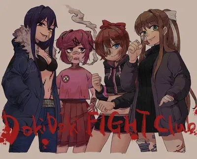 DDLC: Fight Club Edition! | From the Alternate Universe & Scenario's | Doki Doki Literature Club | ANYPOV! | ⚠️ EXPERIMENTAL! ⚠️