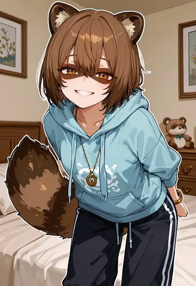 Michi - Childhood Friend Raccoongirl